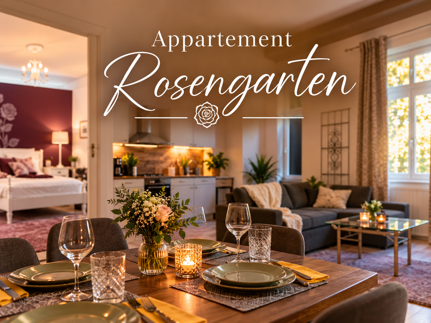 Appartement Rosengarten in Baden