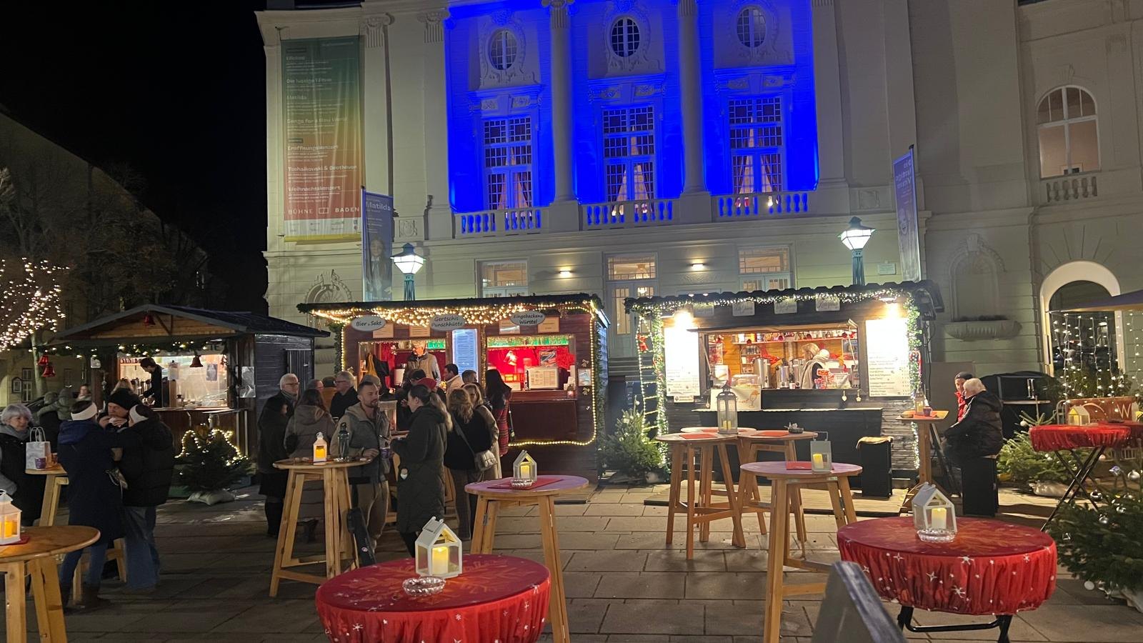 Advent in Baden - Theaterplatz